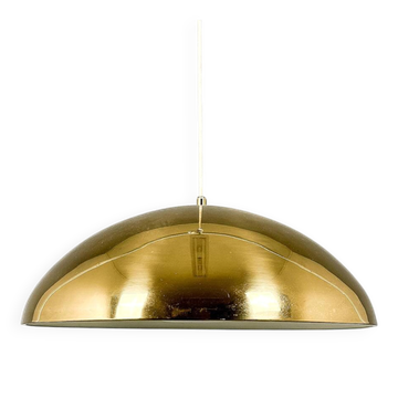 brass and opaline suspension - Sweden 1960s-70s