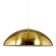 suspension laiton et opaline - Suède années 60-70