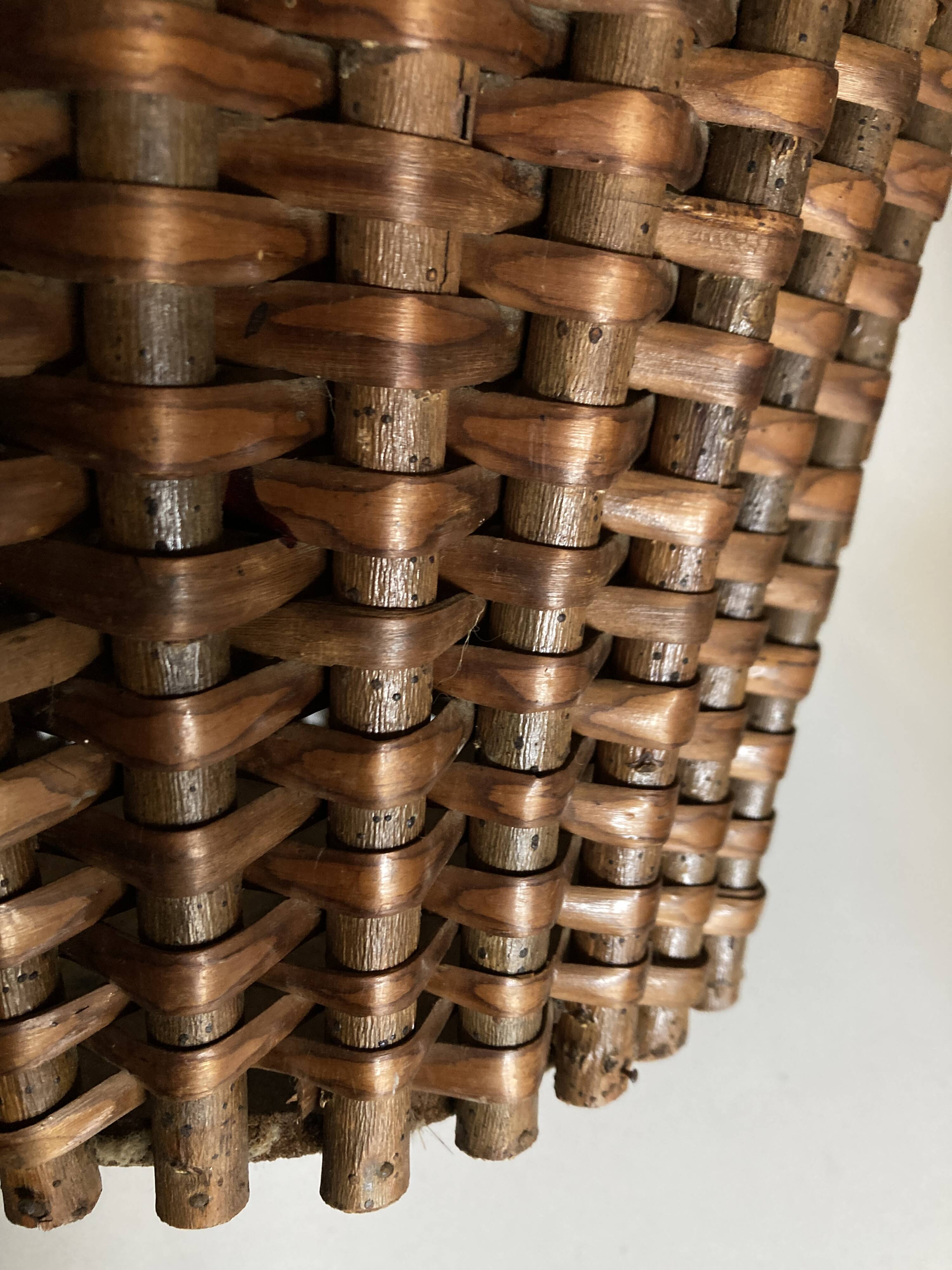 XXXXL wicker flowerpot 1950