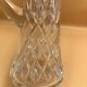 Crystal water pitcher 30s