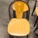 6 Baumann "transit" chairs 1990s