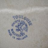 Round plate Maastricht Holland Terre de Fer model Toulouse