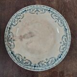 Iron earth hollow dish with caïfa planter garland pattern