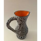 Ceramic pitcher fat lava