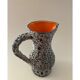 Ceramic pitcher fat lava