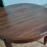 Table ronde style art déco