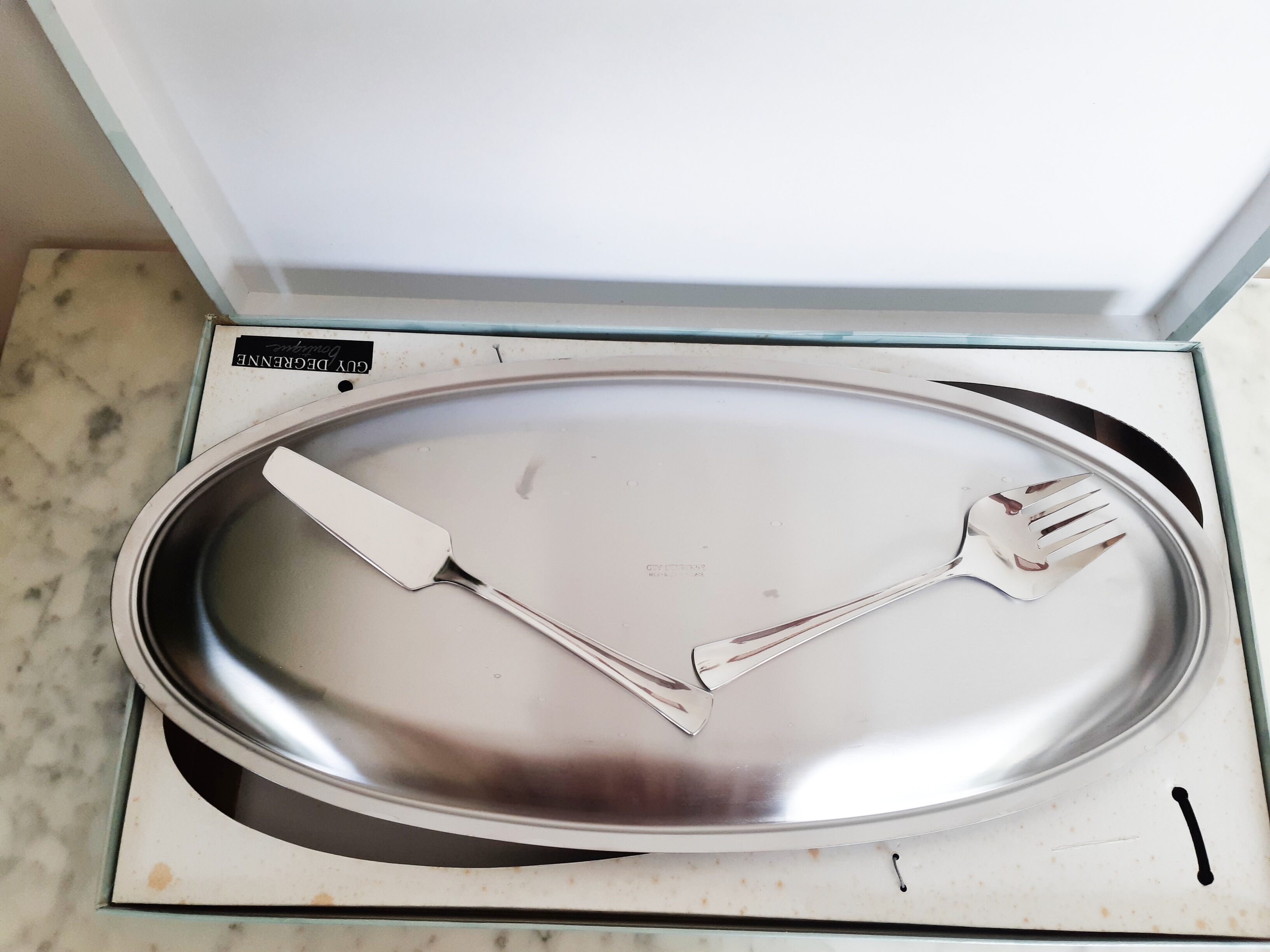 Soupière en inox-massif Degrenne - Label Emmaüs