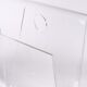 transparent plexiglass review door 1970