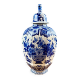 Delft potiche with lid – De Porceleyne Fles – blue decoration