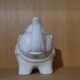 White elephant teapot