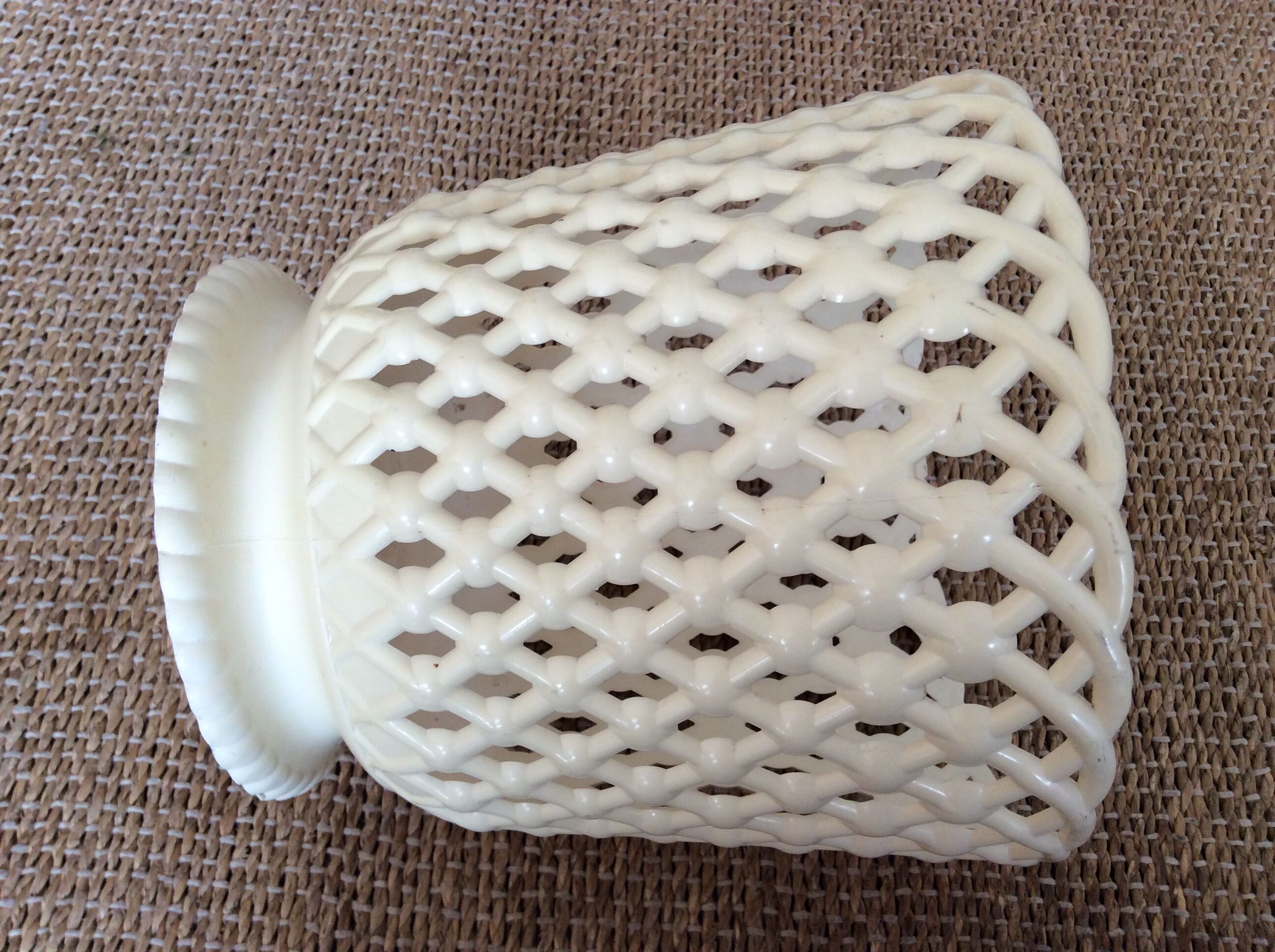 Hard plastic pot cover