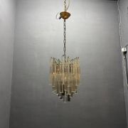 Murano Trilobi Chandelier 1970’s 