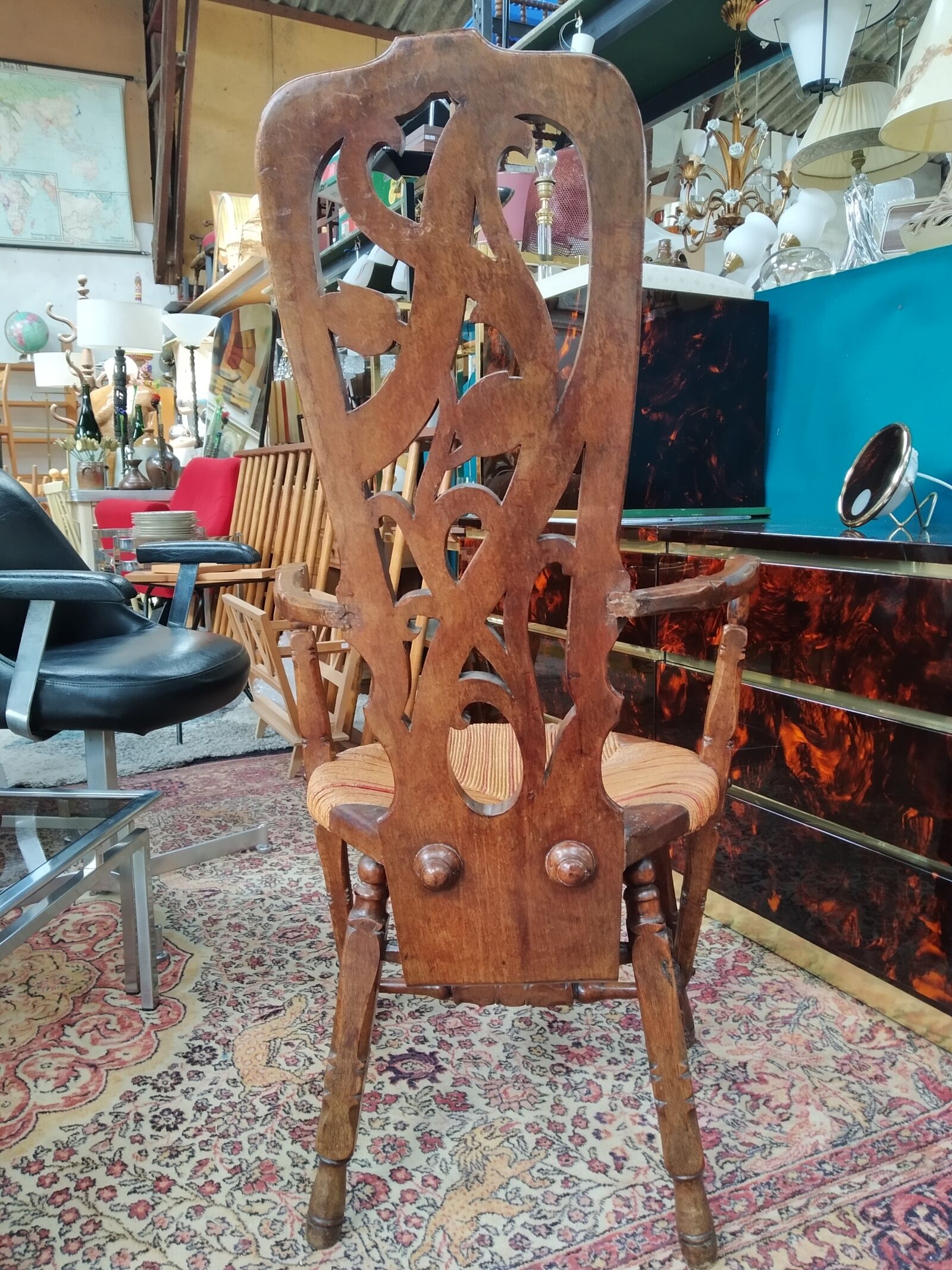 Art Nouveau armchair