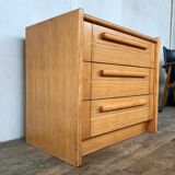 Commode Gautier en bois en pin de 1970