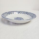 Plat rond et creux Longwy Louis XV