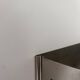 Vintage modernist wall lamp, folded metal, France 1970