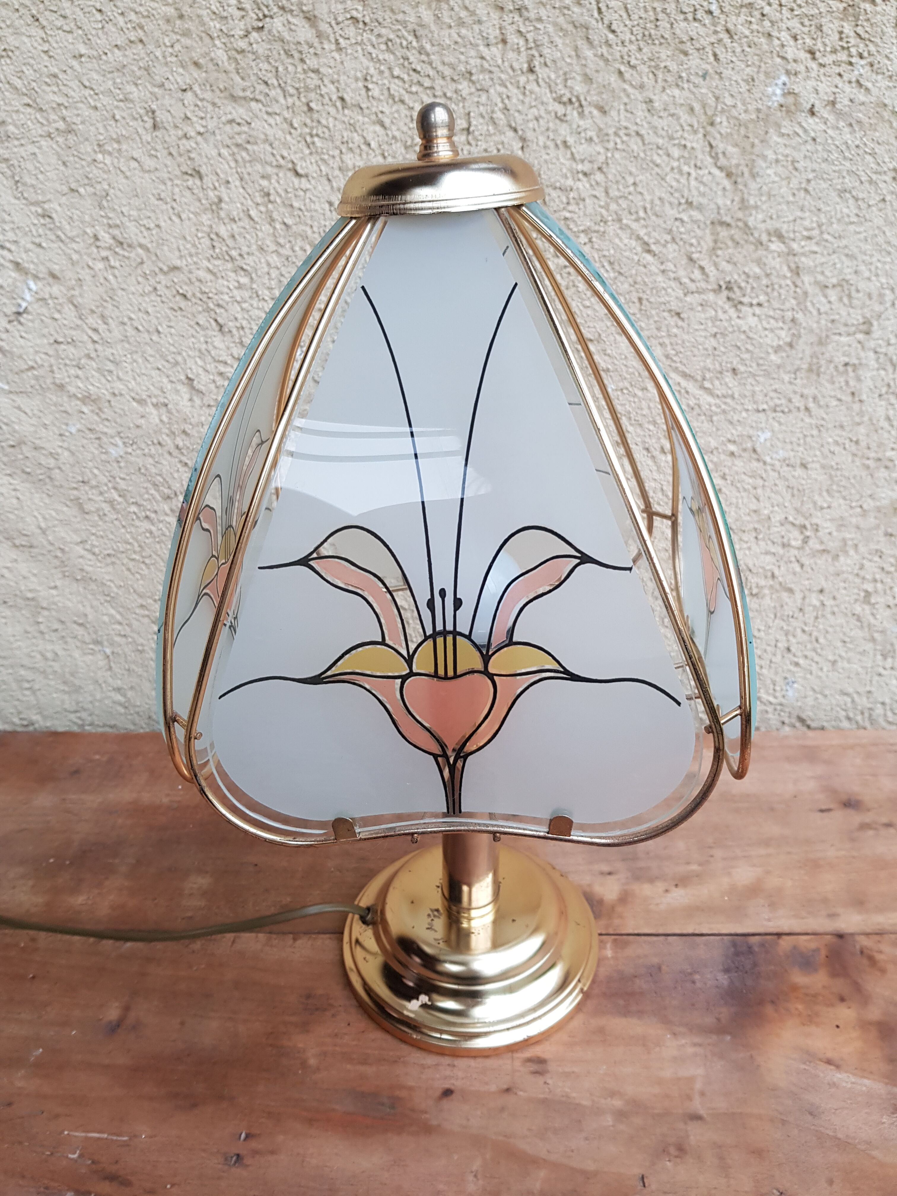 Lampe vintage style Art déco