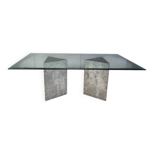 Table à manger brutaliste