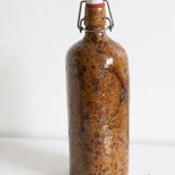 Pyrite stoneware bottle