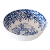 Old model salad bowl KG Lunéville Grand Feu blue