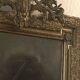 Large gilded antique mirror