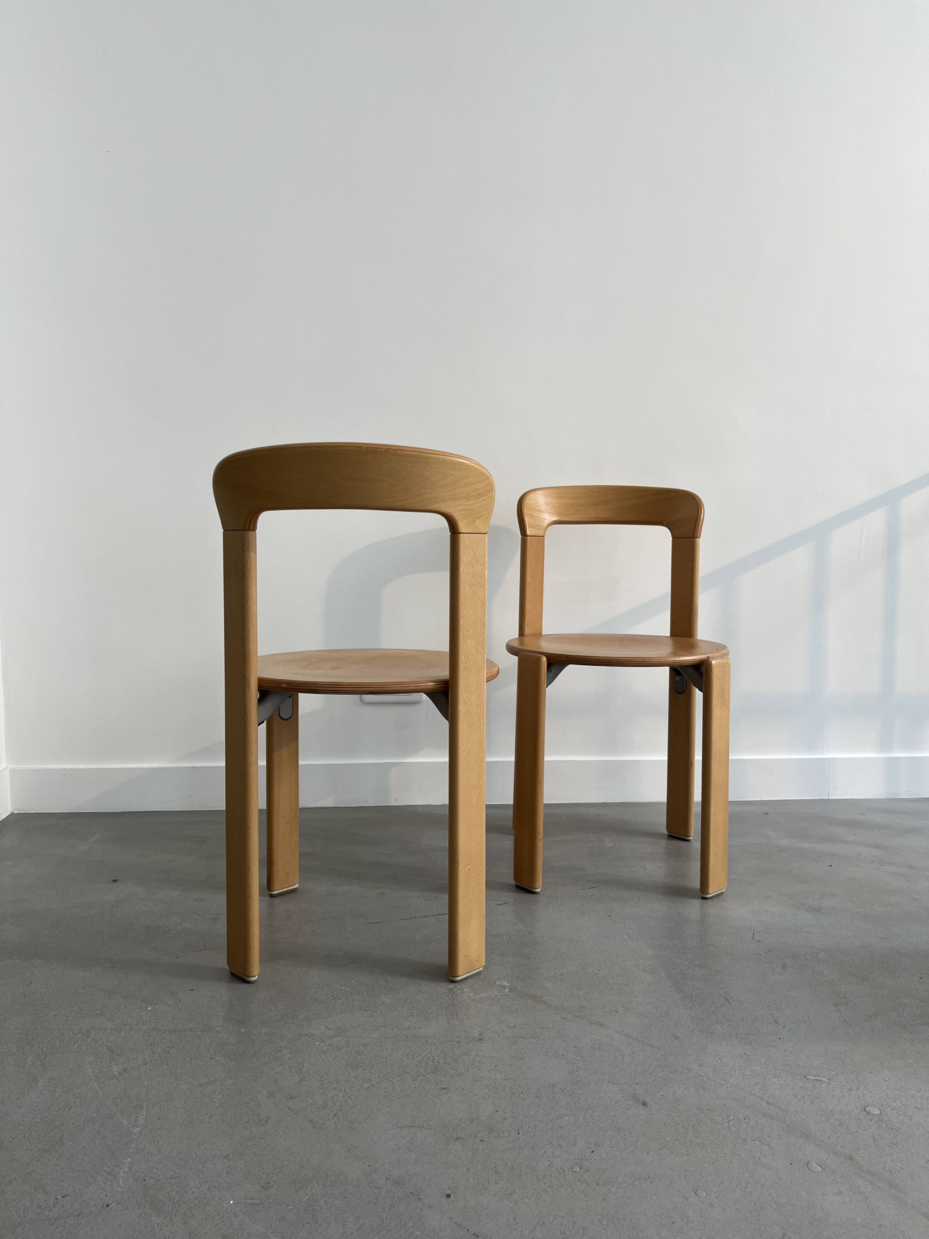 Bruno Rey chairs for Kusch & Co 1970s