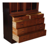 Display cabinet/bookshelf in rosewood by Lyby Mobler, 1960 Reference