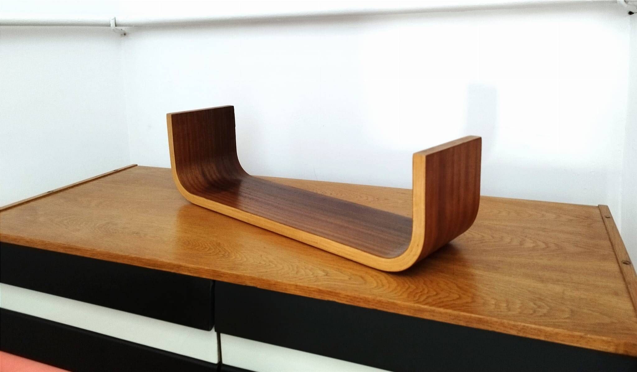 Czech Decorative Shelves attributed to Ludvik Volak , 1960s, Set of 3