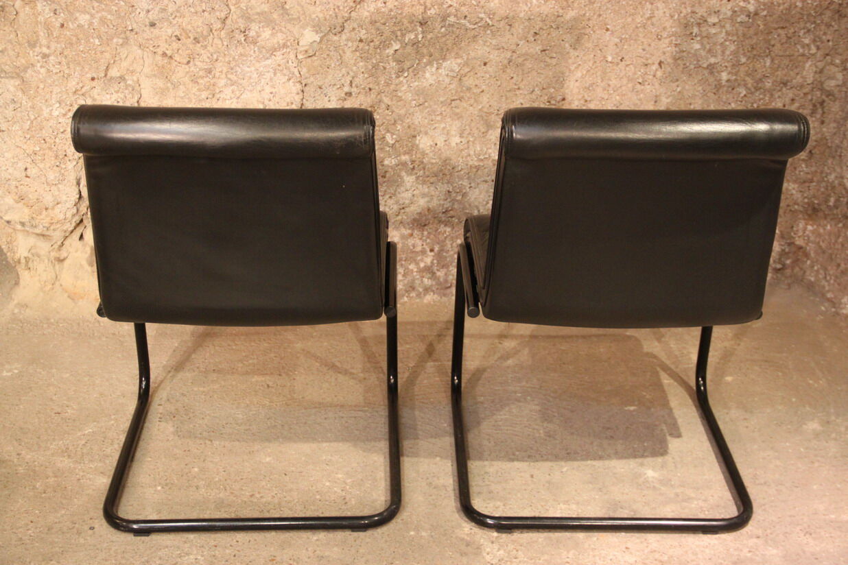 Pair office chair richard sapper editions knoll