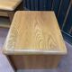 Pair of solid elm bedside tables from the 1970s.