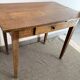 Authentic vintage farmhouse table in solid oak from the 50s and 60s