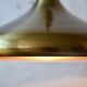 Suspension Space Age brushed brass with copper interior from the 60s-70s.