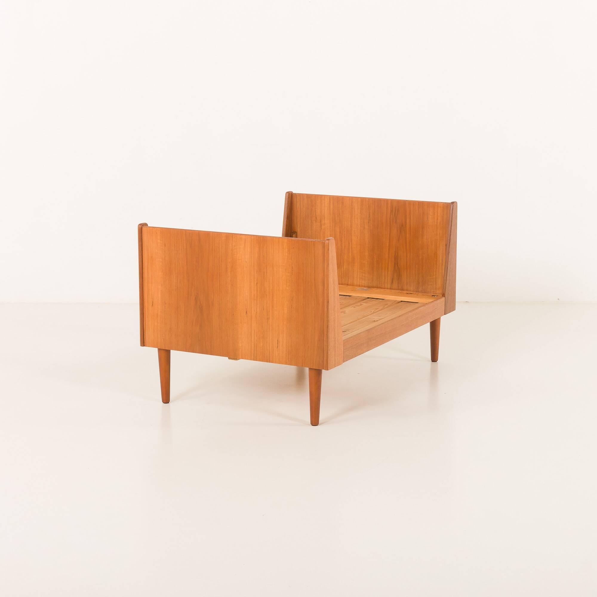 Vintage Hevali teak extension children's room bed, Denmark 1960s