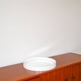 White plexi cap mirror Made in France Registered model, Design, 1970