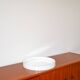 White plexi cap mirror Made in France Registered model, Design, 1970