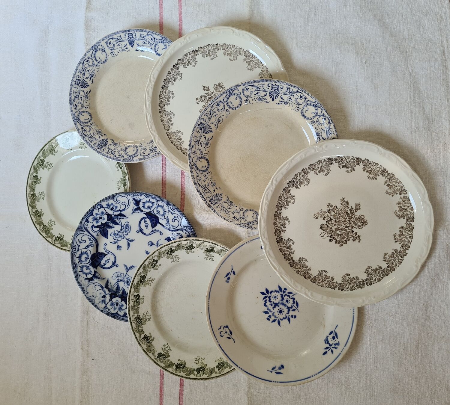 Iron earth flat plate set