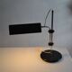 Vintage black modernist table lamp 50 1950 Bauhaus