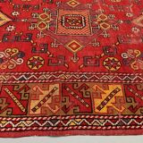 Vintage western turkish rug oriental 183x128 cm tribal carpet