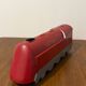 Red sheet metal locomotive 60s