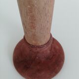 Vintage wooden candle holder