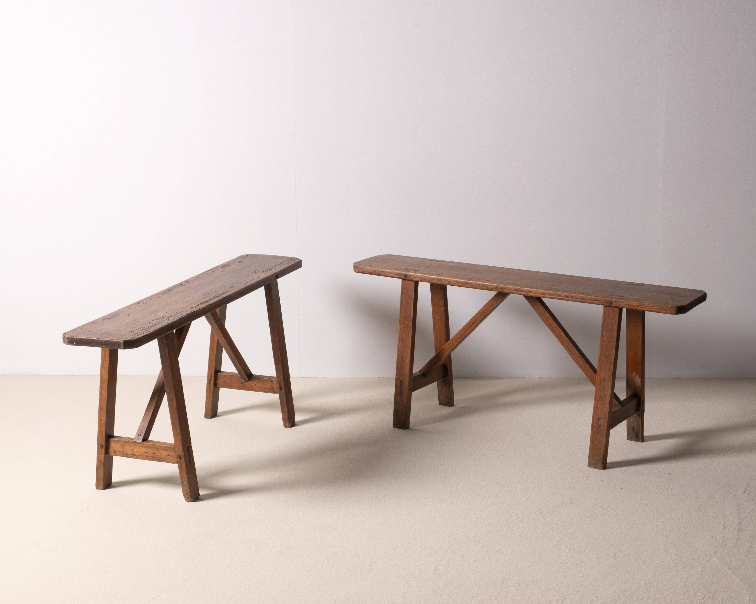 Pair of 19th Century French Benches