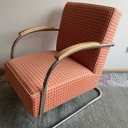 Pair of Mücke-Melder Cantilever Armchairs FN21 Famos, 1940s