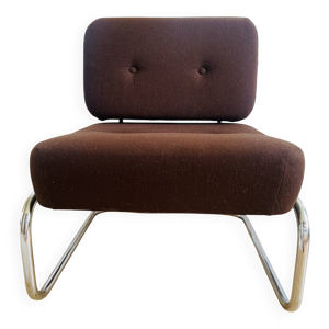 chauffeuse vintage marron