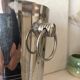 Vintage stainless steel champagne bucket