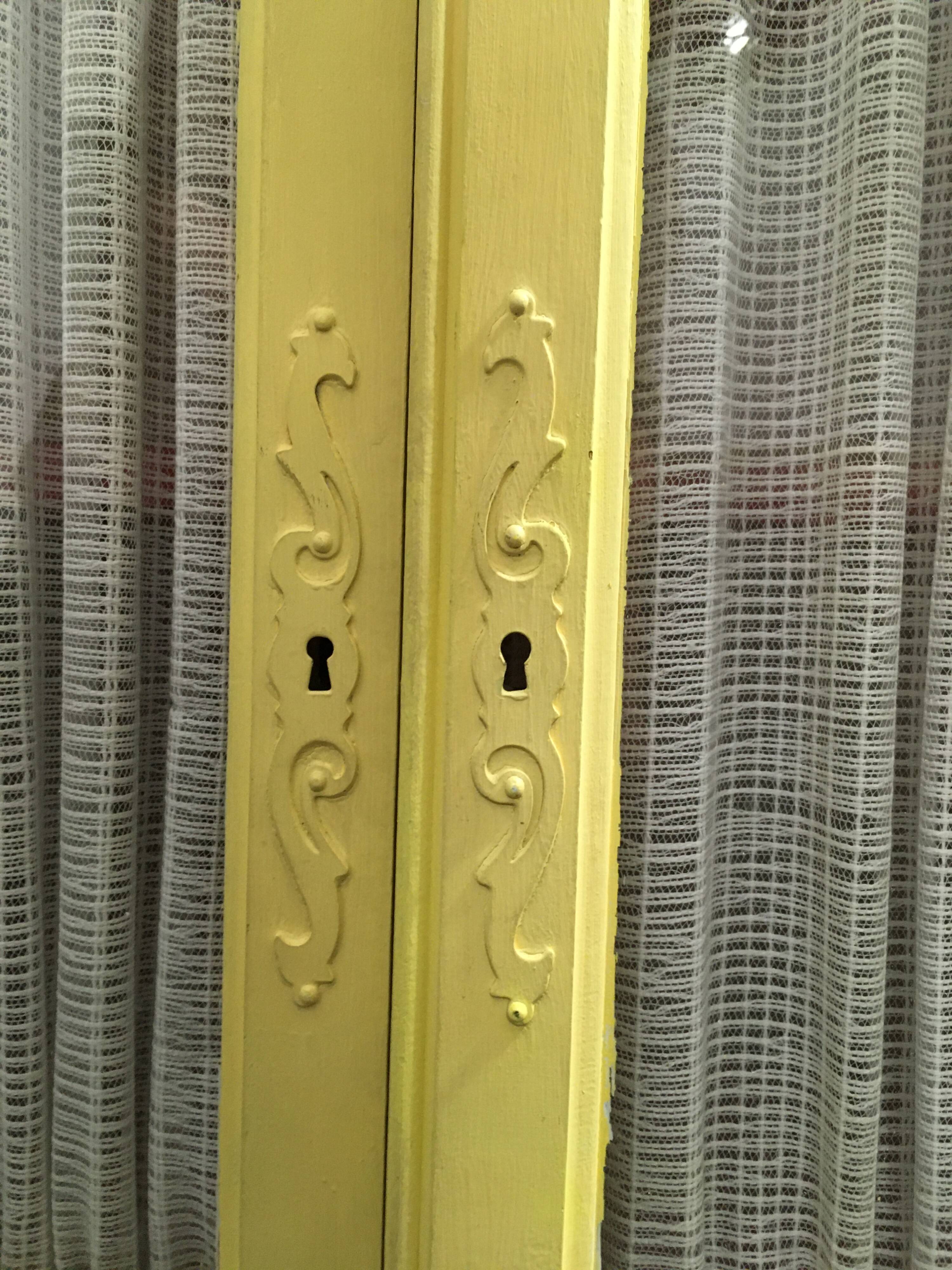 Glass cabinet handmade by craftsman