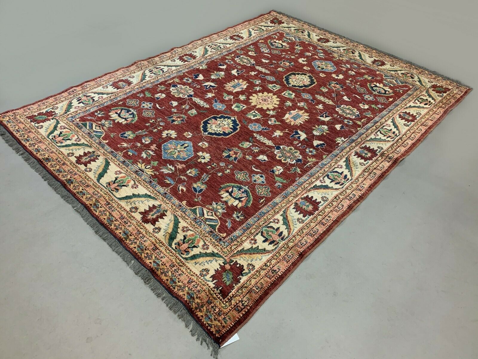 Large Afghan Wool Kazak Rug 290x200 cm Chobi, Very Fine