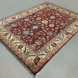 Large Afghan Wool Kazak Rug 290x200 cm Chobi, Very Fine