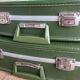2 flight attendant suitcases