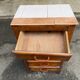 Art Deco chest of drawers in solid wood and tiles with 5 drawers, 1960s