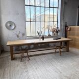 XXL solid oak farmhouse table 3.5m